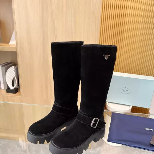 Wholesale Prada Boots For Women #1371578 $128.00 USD, Wholesale Quality Replica Prada Boots