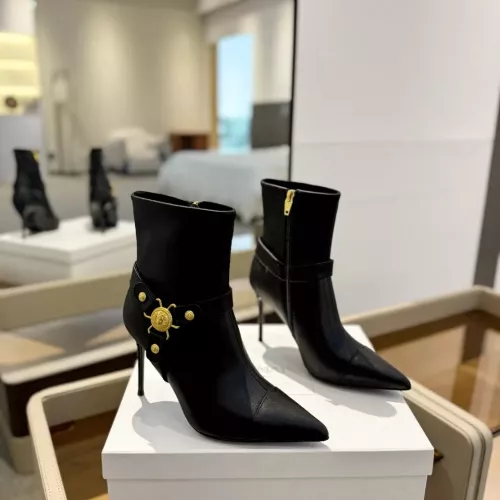 Replica Balmain Boots For Women #1371601 $150.00 USD for Wholesale
