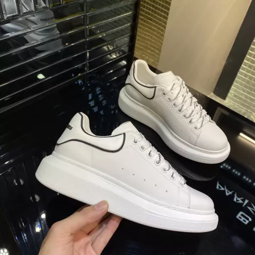 Wholesale Alexander McQueen Casual Shoes For Men #1371638 $82.00 USD, Wholesale Quality Replica Alexander McQueen Casual Shoes