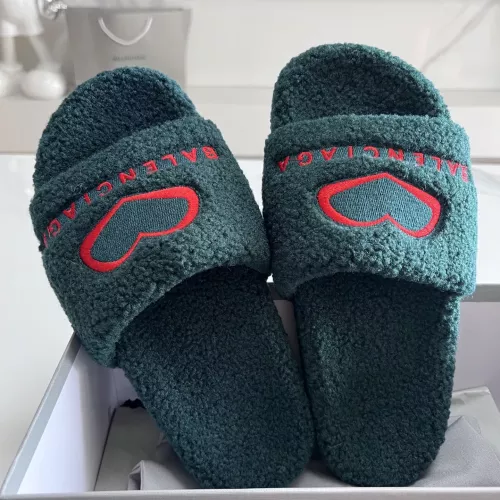 Replica Balenciaga Slippers For Men #1371666 $72.00 USD for Wholesale