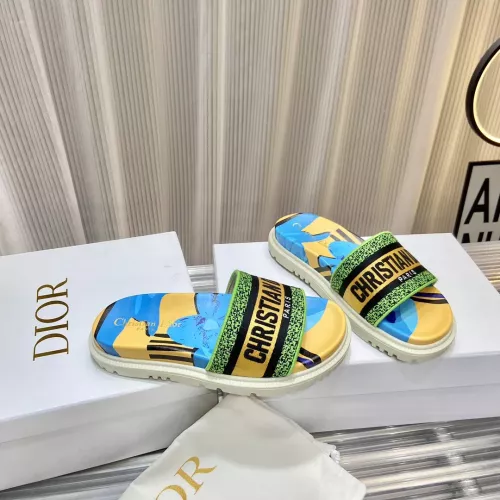 Replica Christian Dior Slippers For Women #1371675 $76.00 USD for Wholesale