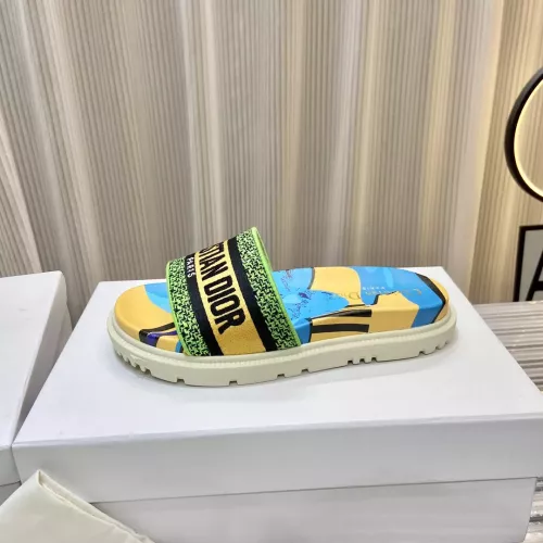 Replica Christian Dior Slippers For Women #1371675 $76.00 USD for Wholesale