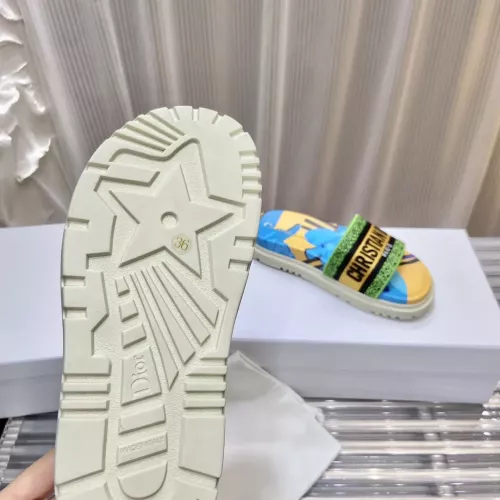 Replica Christian Dior Slippers For Women #1371675 $76.00 USD for Wholesale