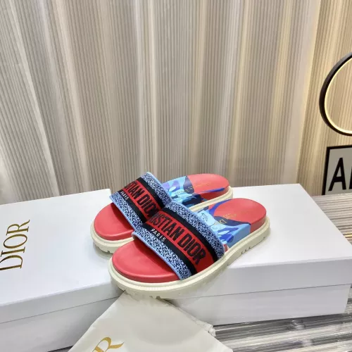 Wholesale Christian Dior Slippers For Women #1371677 $76.00 USD, Wholesale Quality Replica Christian Dior Slippers