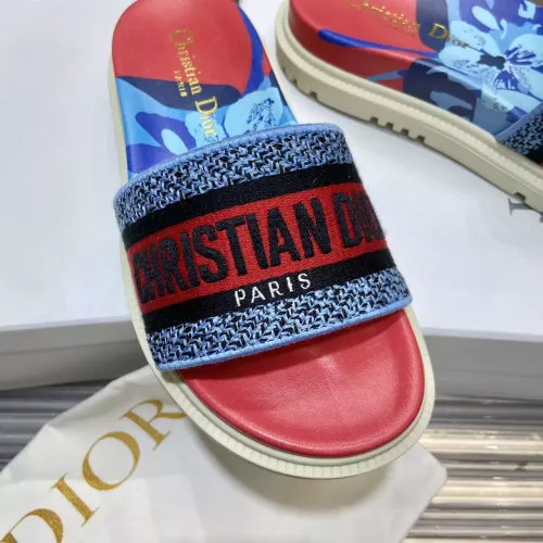 Replica Christian Dior Slippers For Women #1371677 $76.00 USD for Wholesale