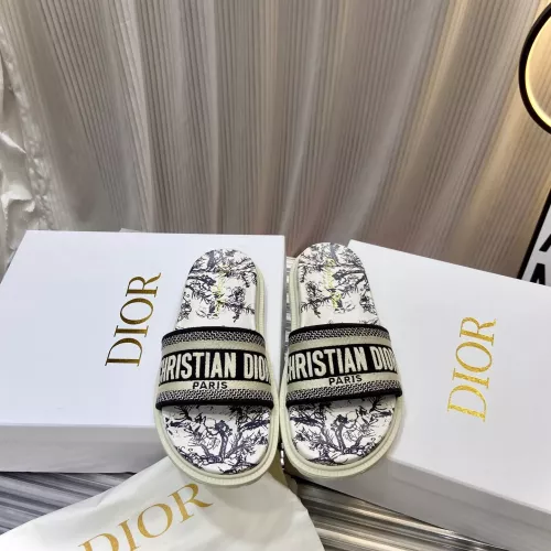 Replica Christian Dior Slippers For Women #1371679 $76.00 USD for Wholesale