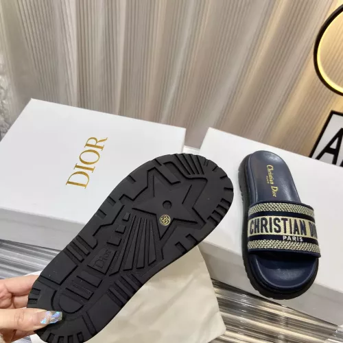 Replica Christian Dior Slippers For Women #1371682 $76.00 USD for Wholesale