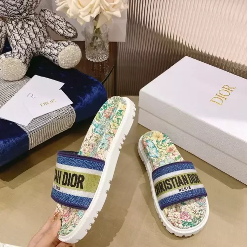 Replica Christian Dior Slippers For Women #1371684 $80.00 USD for Wholesale