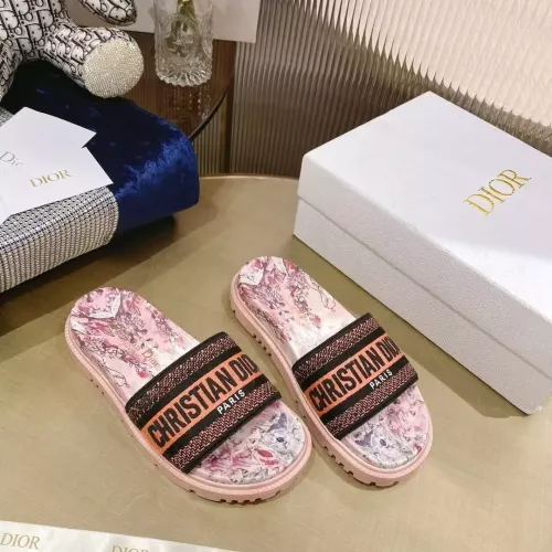 Wholesale Christian Dior Slippers For Women #1371685 $80.00 USD, Wholesale Quality Replica Christian Dior Slippers