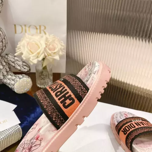 Replica Christian Dior Slippers For Women #1371685 $80.00 USD for Wholesale