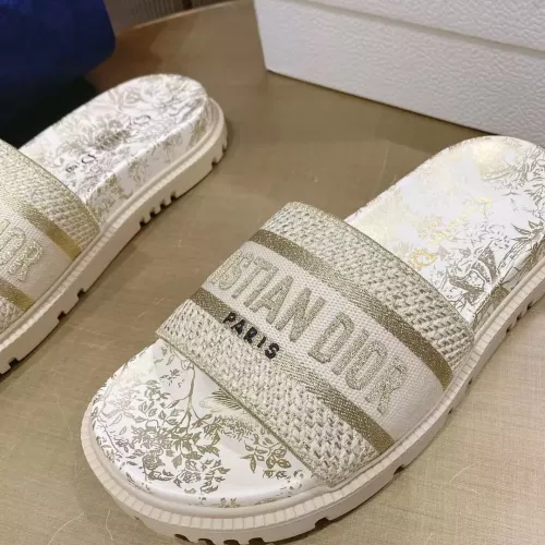 Replica Christian Dior Slippers For Women #1371687 $80.00 USD for Wholesale