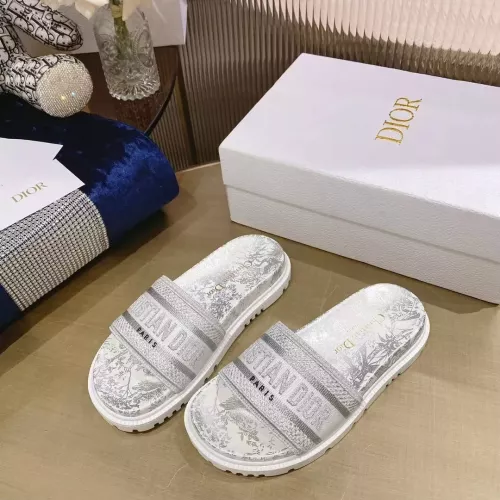 Wholesale Christian Dior Slippers For Women #1371688 $80.00 USD, Wholesale Quality Replica Christian Dior Slippers