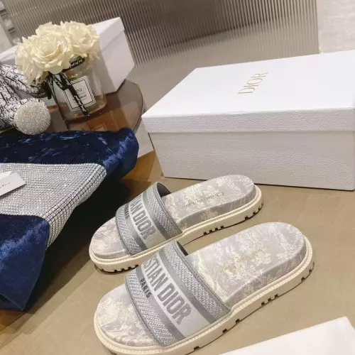 Wholesale Christian Dior Slippers For Women #1371689 $80.00 USD, Wholesale Quality Replica Christian Dior Slippers