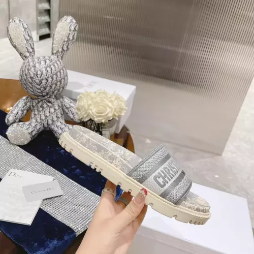 Replica Christian Dior Slippers For Women #1371689 $80.00 USD for Wholesale