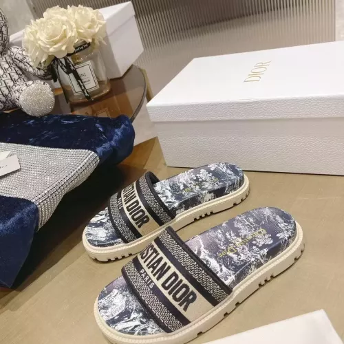 Wholesale Christian Dior Slippers For Women #1371690 $80.00 USD, Wholesale Quality Replica Christian Dior Slippers