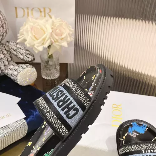 Replica Christian Dior Slippers For Women #1371691 $80.00 USD for Wholesale