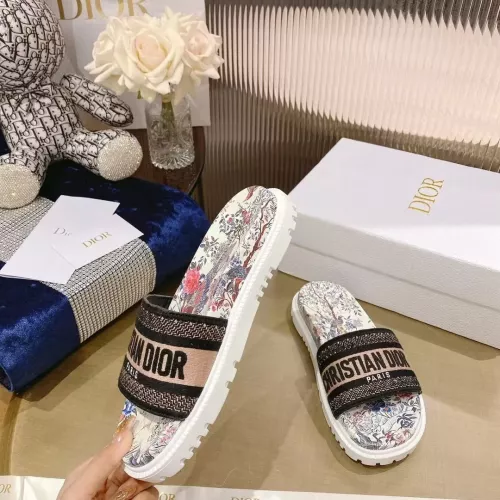 Replica Christian Dior Slippers For Women #1371692 $80.00 USD for Wholesale
