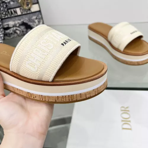 Replica Christian Dior Slippers For Women #1371699 $100.00 USD for Wholesale