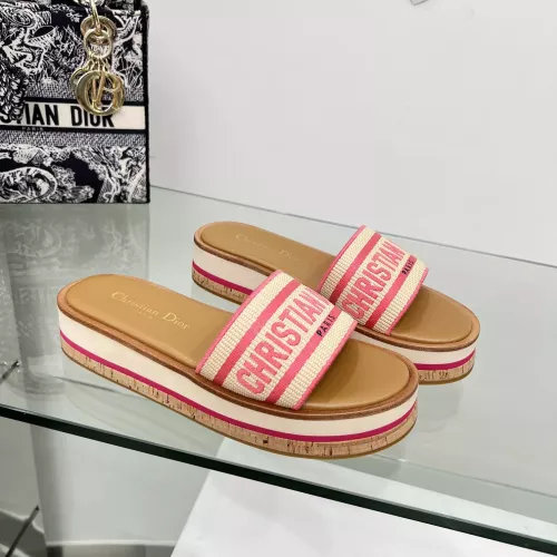 Replica Christian Dior Slippers For Women #1371700 $100.00 USD for Wholesale