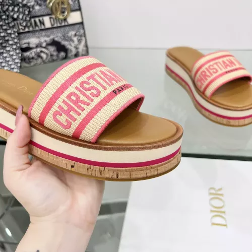 Replica Christian Dior Slippers For Women #1371700 $100.00 USD for Wholesale