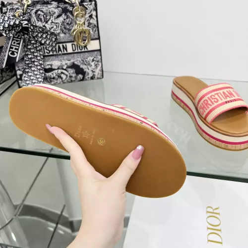 Replica Christian Dior Slippers For Women #1371700 $100.00 USD for Wholesale