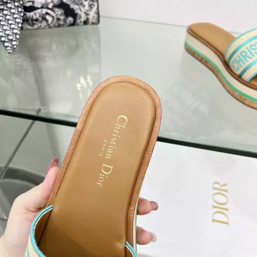 Replica Christian Dior Slippers For Women #1371704 $100.00 USD for Wholesale
