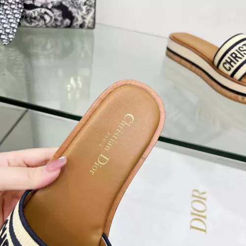 Replica Christian Dior Slippers For Women #1371708 $100.00 USD for Wholesale