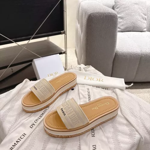 Wholesale Christian Dior Slippers For Women #1371718 $100.00 USD, Wholesale Quality Replica Christian Dior Slippers