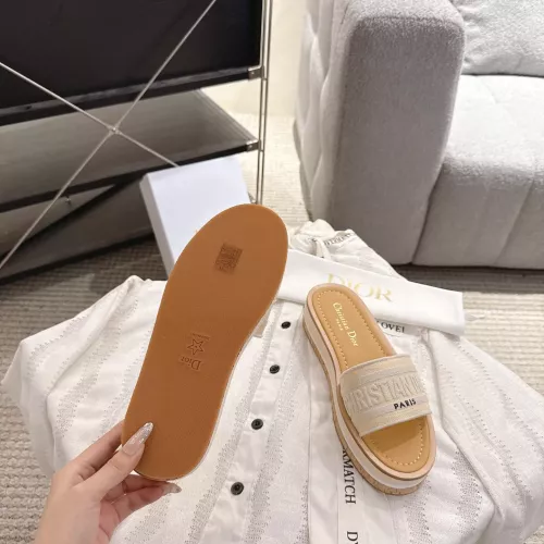 Replica Christian Dior Slippers For Women #1371718 $100.00 USD for Wholesale