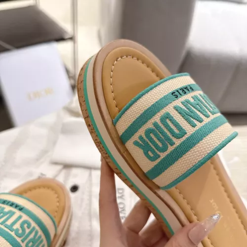 Replica Christian Dior Slippers For Women #1371719 $100.00 USD for Wholesale