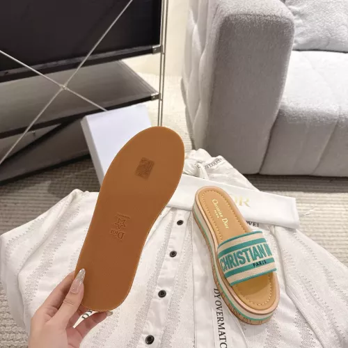 Replica Christian Dior Slippers For Women #1371719 $100.00 USD for Wholesale