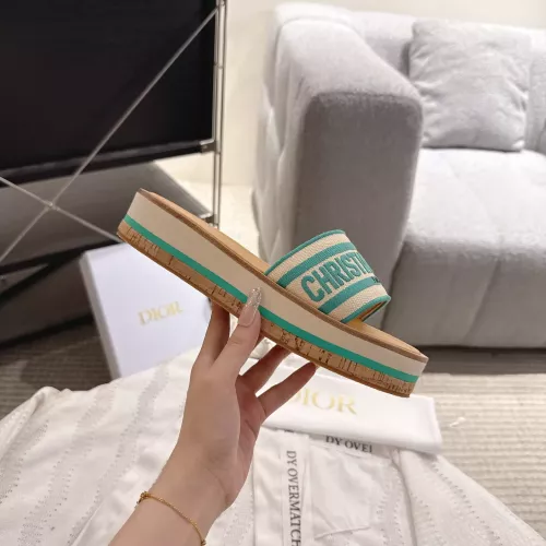 Replica Christian Dior Slippers For Women #1371719 $100.00 USD for Wholesale