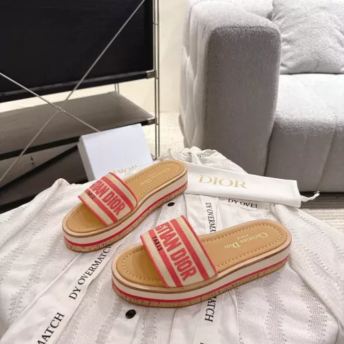 Wholesale Christian Dior Slippers For Women #1371720 $100.00 USD, Wholesale Quality Replica Christian Dior Slippers