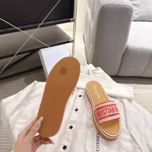 Replica Christian Dior Slippers For Women #1371720 $100.00 USD for Wholesale