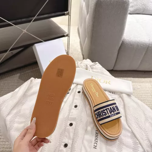 Replica Christian Dior Slippers For Women #1371721 $100.00 USD for Wholesale