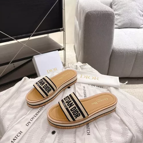 Wholesale Christian Dior Slippers For Women #1371722 $100.00 USD, Wholesale Quality Replica Christian Dior Slippers