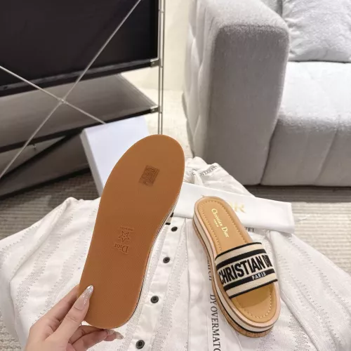 Replica Christian Dior Slippers For Women #1371722 $100.00 USD for Wholesale