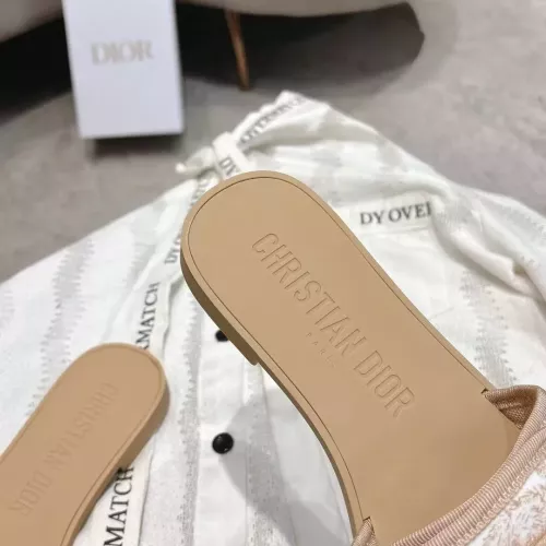 Replica Christian Dior Slippers For Women #1371723 $76.00 USD for Wholesale