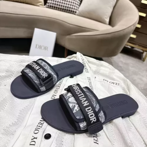 Wholesale Christian Dior Slippers For Women #1371726 $76.00 USD, Wholesale Quality Replica Christian Dior Slippers