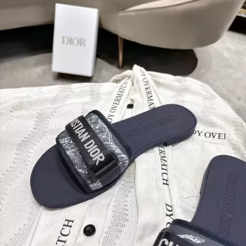 Replica Christian Dior Slippers For Women #1371726 $76.00 USD for Wholesale