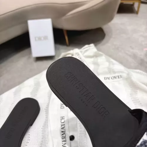 Replica Christian Dior Slippers For Women #1371730 $76.00 USD for Wholesale