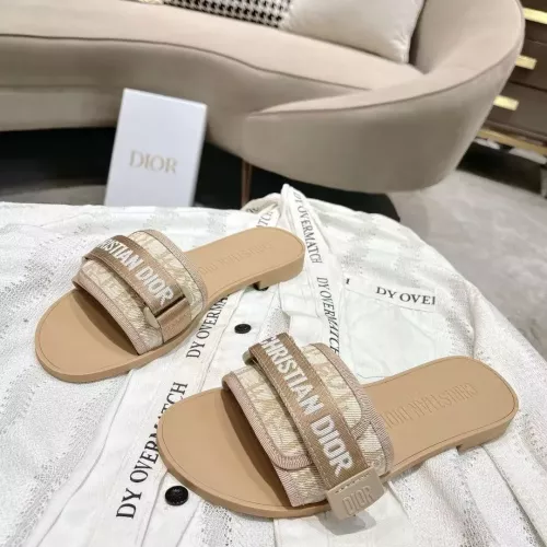 Wholesale Christian Dior Slippers For Women #1371737 $76.00 USD, Wholesale Quality Replica Christian Dior Slippers