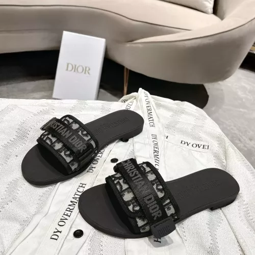 Wholesale Christian Dior Slippers For Women #1371740 $76.00 USD, Wholesale Quality Replica Christian Dior Slippers