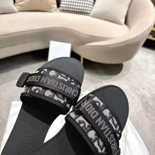 Replica Christian Dior Slippers For Women #1371740 $76.00 USD for Wholesale