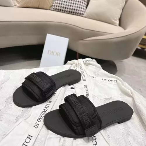 Wholesale Christian Dior Slippers For Women #1371745 $76.00 USD, Wholesale Quality Replica Christian Dior Slippers