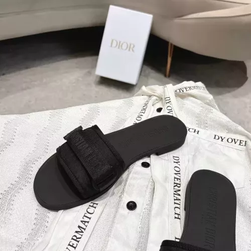 Replica Christian Dior Slippers For Women #1371745 $76.00 USD for Wholesale
