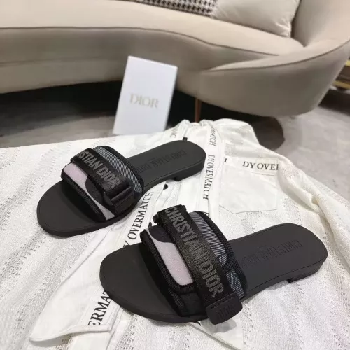 Wholesale Christian Dior Slippers For Women #1371747 $76.00 USD, Wholesale Quality Replica Christian Dior Slippers