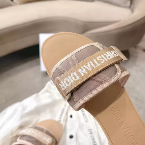 Replica Christian Dior Slippers For Women #1371749 $76.00 USD for Wholesale