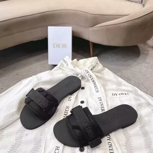 Wholesale Christian Dior Slippers For Women #1371750 $76.00 USD, Wholesale Quality Replica Christian Dior Slippers