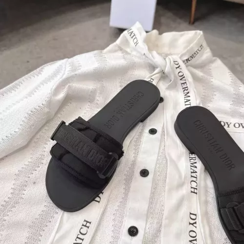 Replica Christian Dior Slippers For Women #1371750 $76.00 USD for Wholesale